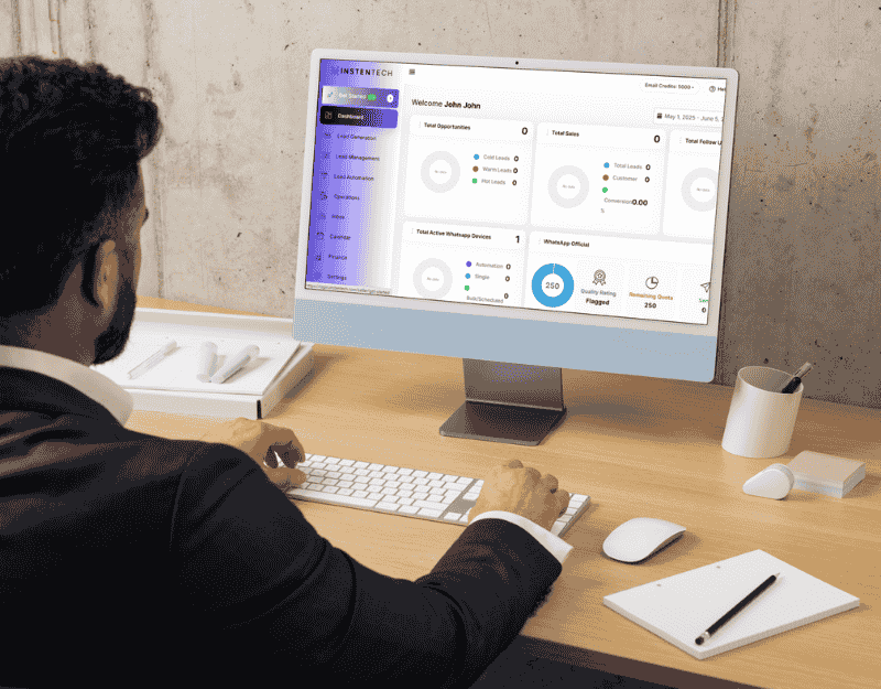 InstenTech on Desktop